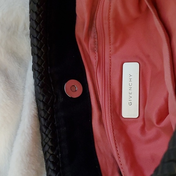 Givenchy Rare Vintage Monogram Logo Hobo Shoulder Bag Purse - Picture 4 of 16